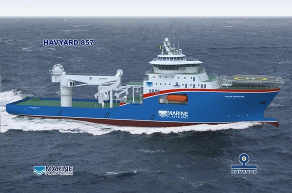 MPL has ordered a subsea vessel at Havyard, NOK 600m. It will be 1 of the most sophisticated vessels operating in WAF