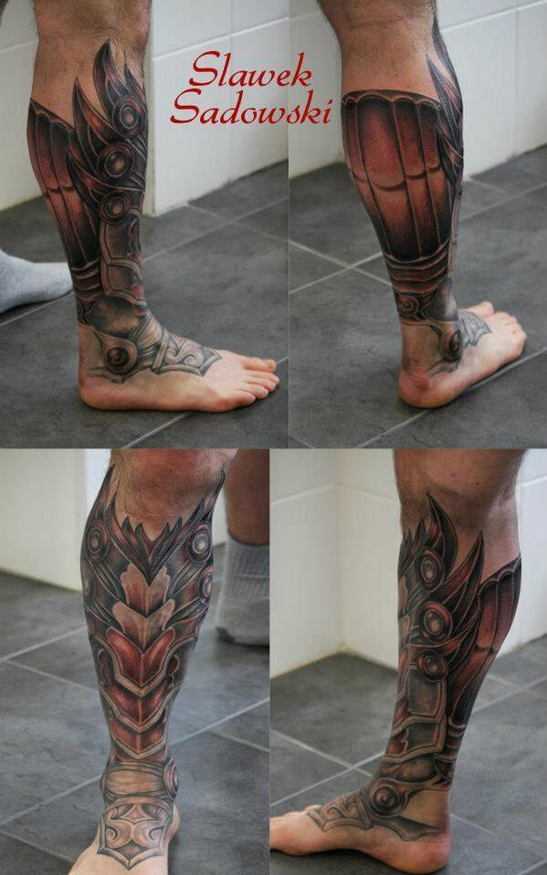 Absolutely Incredible Armour Tattoos for Men - YouTube