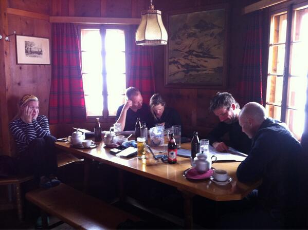 Stunning week ski-touring last night - Saarbruecken Hut with <a href="/MegganLDavis/">Megan Davis</a> <a href="/jennhutton1/">jennifer hutton</a> <a href="/NickHewitt01/">Nick Hewitt</a> <a href="/iamsteviecox/">S Cox</a>