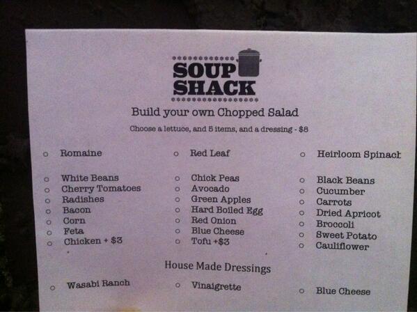 soupshackTO's tweet image. Picky when it comes to your salad? You tell us how you'd like it.  #healthy #eats #toronto