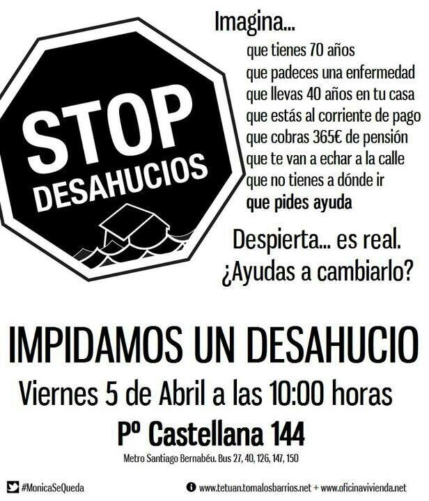 Twitter / MareaCiudadana: Recordemos mañana a las 10.00 ...