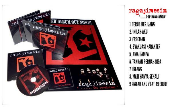 OUT NOW !! @ragajimesinband #ForRevolution | IDR 20k | Order 087821733752