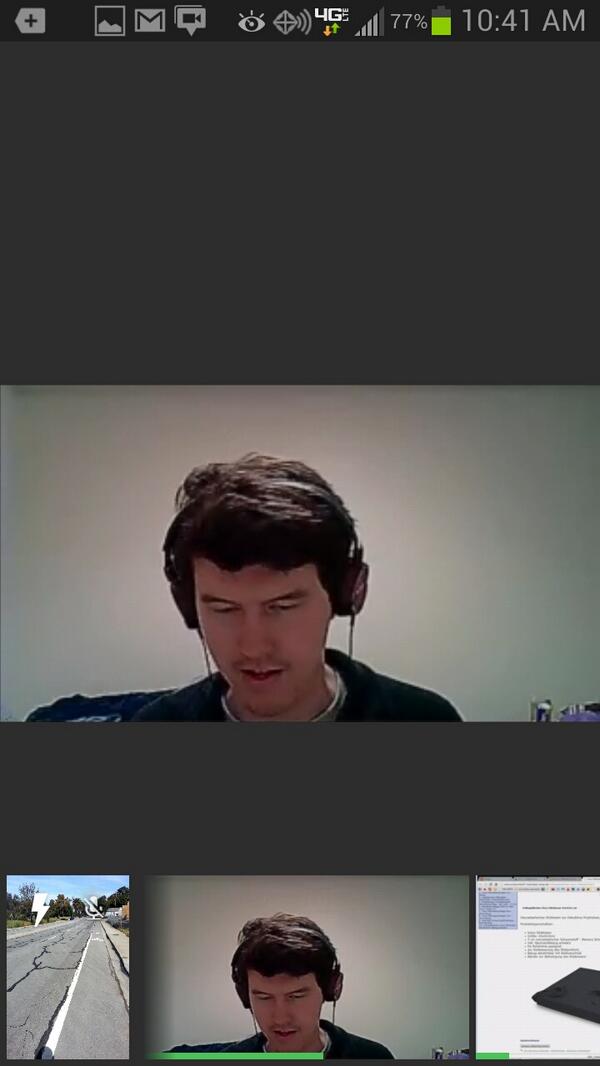 roryaronson's tweet image. Just had a #googleplushangout with people from around the world while I was riding my bike. I love the INTERNET