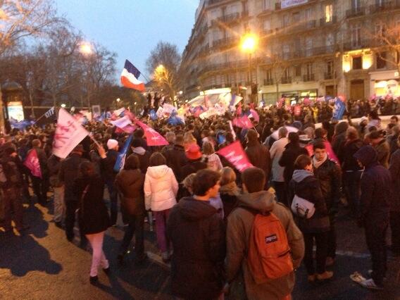 Twitter / pppaulppp: Manif pour tous en sortant ...