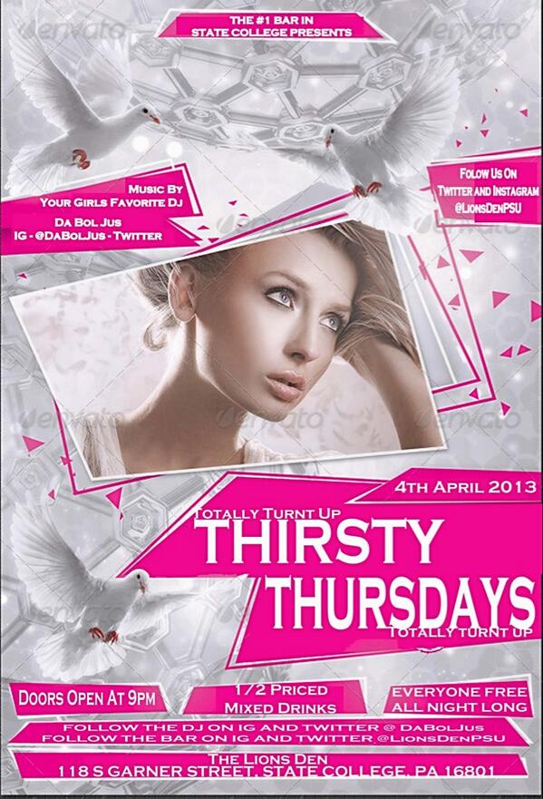 lionsdenpsu's tweet photo. We have the sexiest bartenders within a 100mile, State Colleges #1 DJ @DaBolJus, and Best Specials GET HERE TONIGHT! http://t.co/LIlfSXrDQx