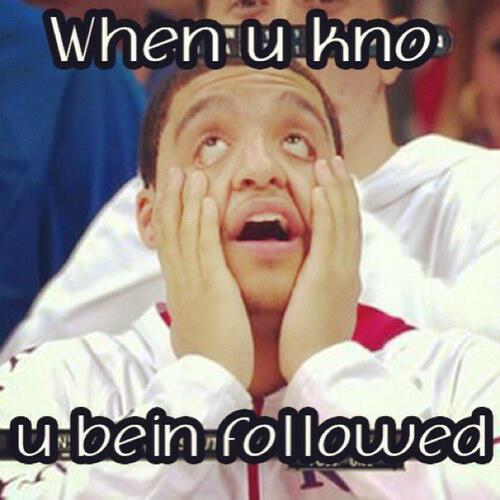 KUSpotted's tweet photo. When u kno u bein followed... #KUSpotted @N_Roberts20 http://t.co/s5x1FYNPbB