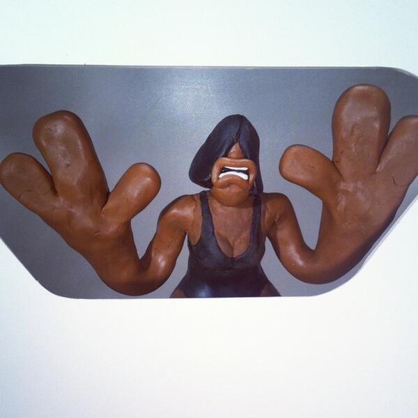 The beast is trying to get out of her cage! #AEYSHA #Animation #claymation