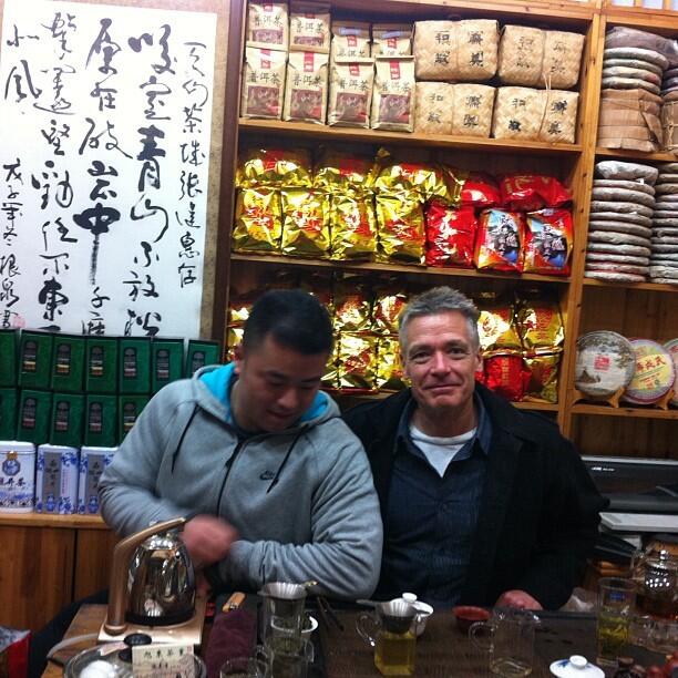 Twitter / jeffdelkin: A visit to my favorite tea ...