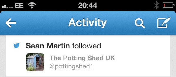 Wozmartin's tweet photo. @seanmartin19 made me laugh you old get...! http://t.co/9LIXXRxOTb