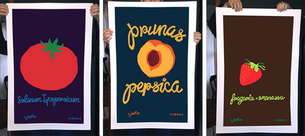 alainawebber's tweet image. funky food posters by @monkeypete #badassdesign #eatmorefruit monkeypete.com/2013/02/season…