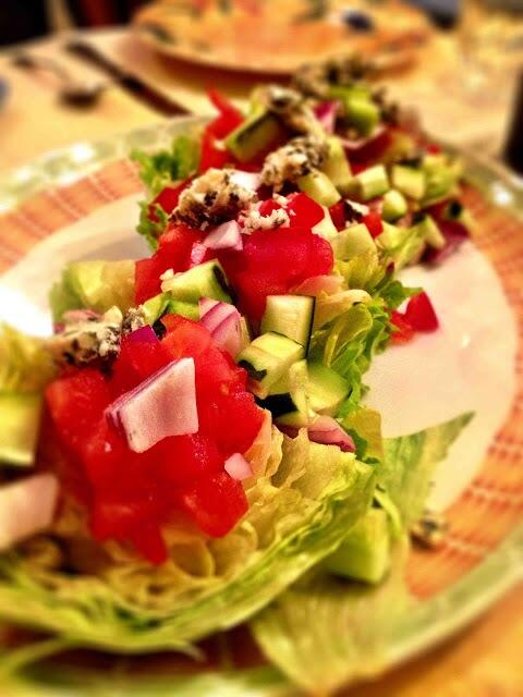 Spottah's tweet photo. A new spin on The Wedge. How are you reinventing salads? Share via @Spottah Great Meals album. http://t.co/lEDQL4D1uT