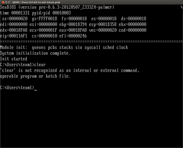 argargablar's tweet image. Welcome to DOS^H^H^H
#sysprog #c
