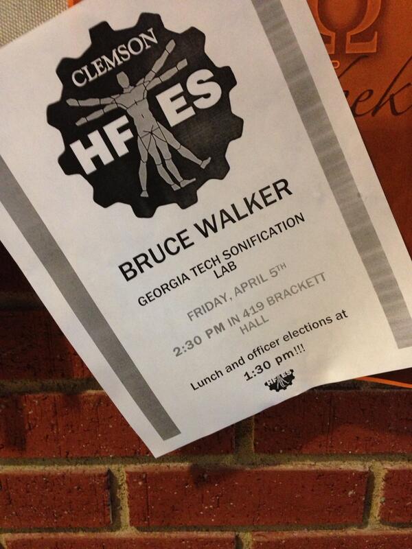 Clemson HFES tweet media