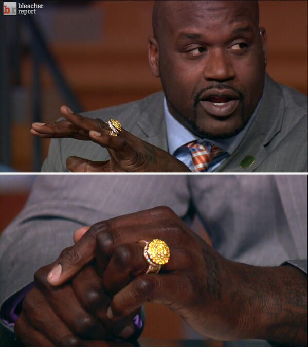 > (photo) Shaq Gets Fancy New Retirement Ring from Kobe Bryant, Rick Fox, Derek Fisher, Robert Horry - Photo posted in BX SportsCenter | Sign in and leave a comment below!