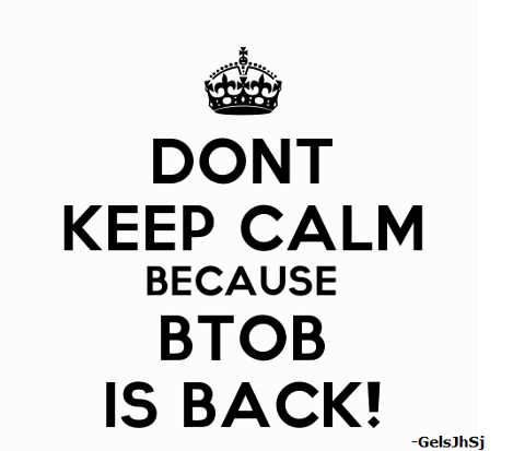 4D_4BBMT's tweet photo. BTOB is BACK
This will happen on April 10, 2013 
I can't hardly wait. To all MELODIES bet ready! :) BTOB FIGHTING!!!! http://t.co/ZkKBMuz5A9