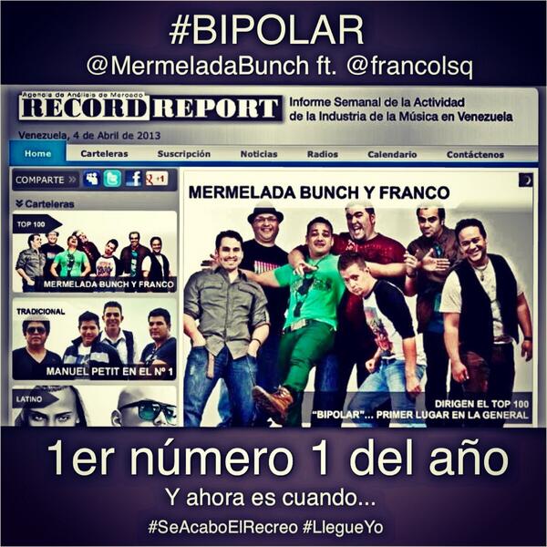 francolsq's tweet photo. El 1er Lugar del año... Y ahora es cuando!!! #BIPOLAR #SeAcaboElRecreo #Lsquabunch #LSQ2013 http://t.co/2QskQ4dwcO