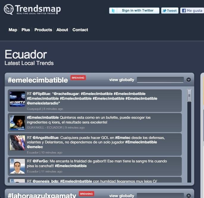 emelec imbatible tendencia twitter