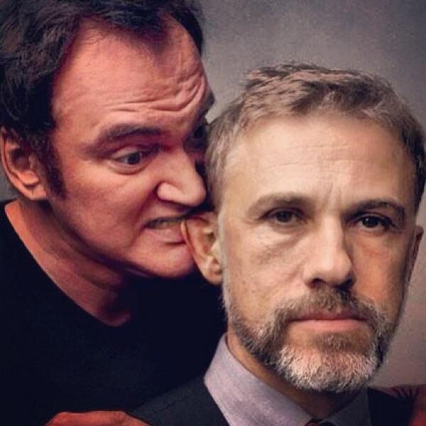 _FilmIsLife's tweet image. Tarantino &amp;amp; Waltz.