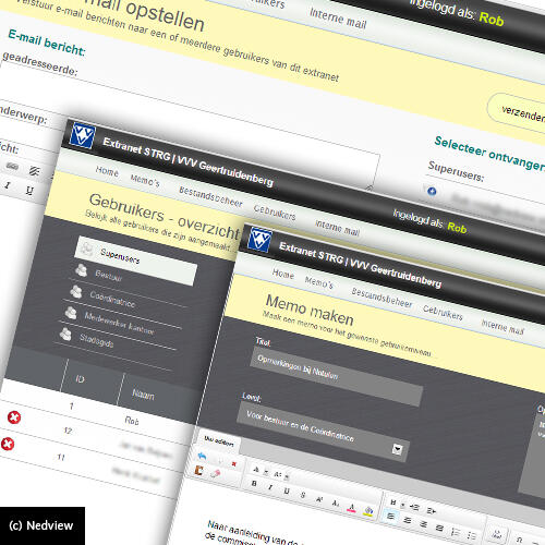 nedview's tweet image. Nét een mooi extranet afgemaakt voor VVV Geertruidenberg.Handig voor interne zaken binnen jouw bedrijf of vereniging!