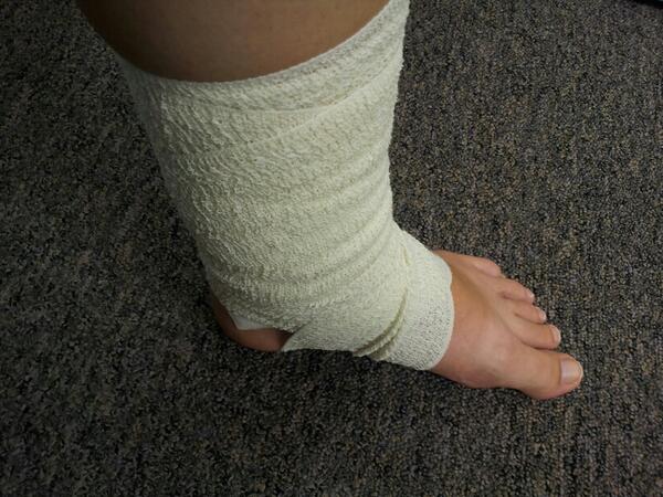 I go running twice and end up with shin splints :-\