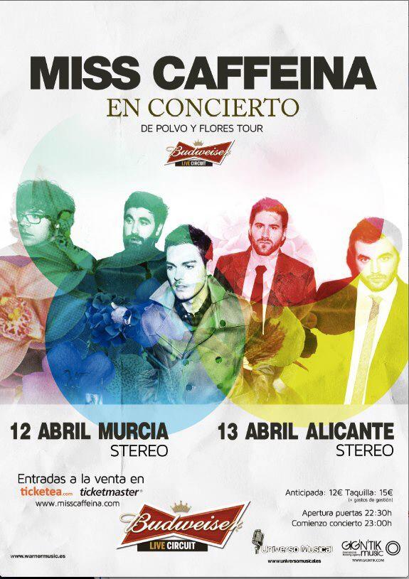 misscaffeina's tweet photo. ATENCIÓN! Sorteamos 3 entradas para nuestro concierto en ALICANTE entre los que hagáis retweet a esto. Empezamos!! http://t.co/INQ6Y9R61J