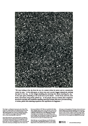 <a href="/baskomsernevzat/">Ahmet Ümit</a>'ın  İstanbul Hatırası kitabından esinlenerek Edwin Pickstone'un #posterprojesi tasarımı. #LBFTurkey