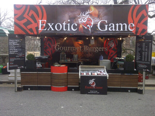 adamhayes900's tweet photo. Exotic Game by @ankmarvin at #aberdeeninternationalstreetfoodmarket http://t.co/B8VPrrdmFx