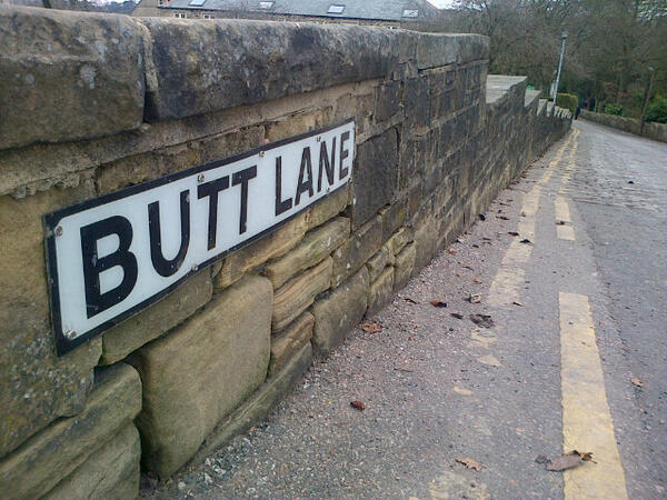 SphincterLink's tweet photo. I like Butt Lane and I cannot lie. http://t.co/kXTl605asZ