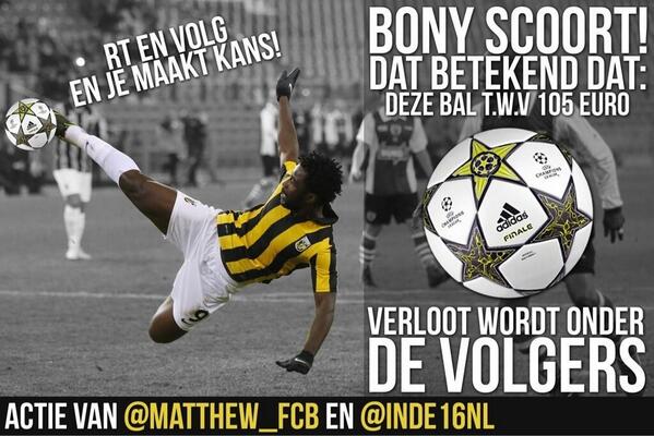 Matthew_FCB's tweet photo. #WIN | Bij 200RT's verloten ik en @INDE16NL de CL bal t.w.v. €105,00!
- Retweet is kans.
- Alleen volgers. http://t.co/F9XXEUTE2w