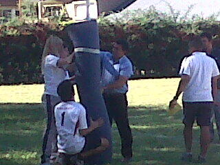 MatuLeyes's tweet image. Los cubre palos son colchonetas #Rusticidad