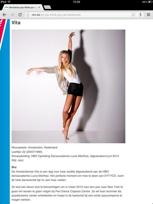 Vitafann's tweet photo. @VitaSytycd ❤ http://t.co/JFuoxfqokw