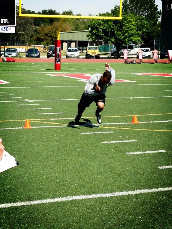UIWequipment's tweet photo. Now we get to the SPEED &amp; you know we have that locked up! #NFLDraft #uiwcombine #proday http://t.co/pVRjU5Ev3I