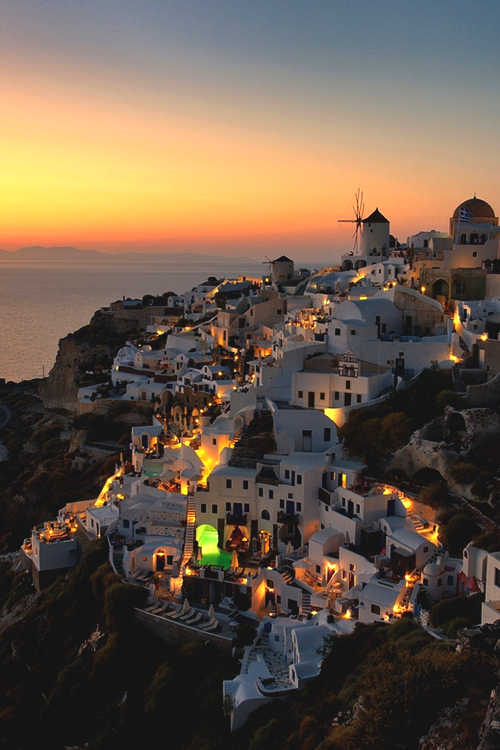 NaturPictures's tweet photo. Atardecer en Grecia. http://t.co/vhRUUgeGcX