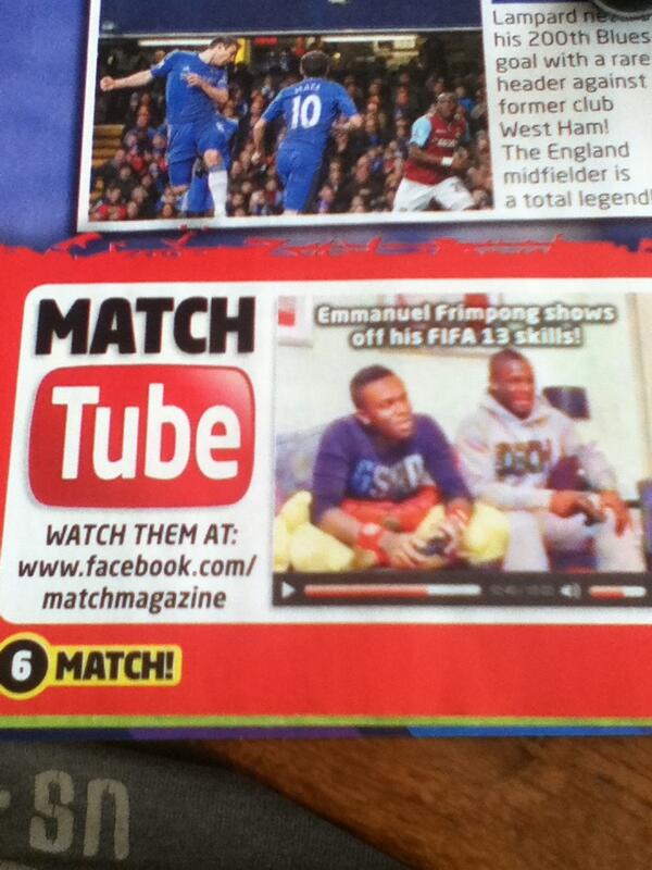 Matthew_HMT's tweet photo. @KSIOlajidebt in match magazine http://t.co/FD5ZvSH8Nt