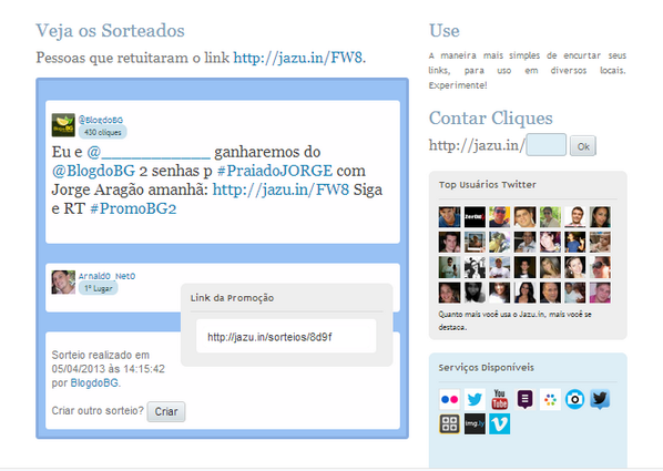 BlogdoBG's tweet photo. O sorteado #PromoBG2 que ganhou o par de senhas foi @Arnald0_Net0. Parabéns. Basta entrara em contato com @PeDoPalco http://t.co/FzofgNJAPB