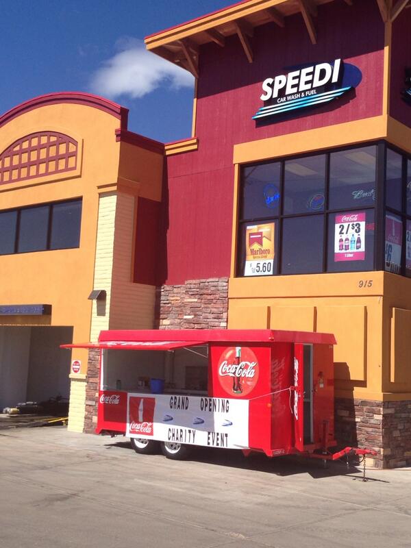AFriendlyCab's tweet photo. Ribbon cutting #2 today! Come by Speedi for their Grand Opening and Charity event. http://t.co/3o0WiunRA9