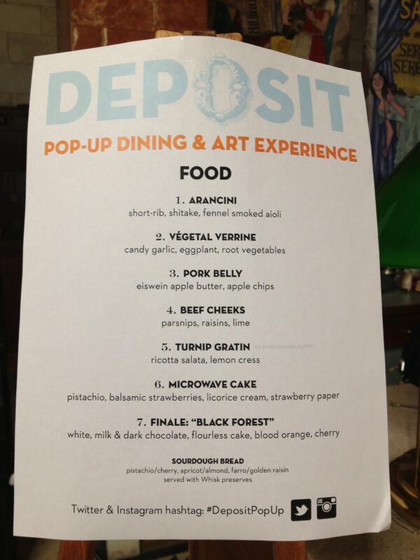 #depositpopup The Menu