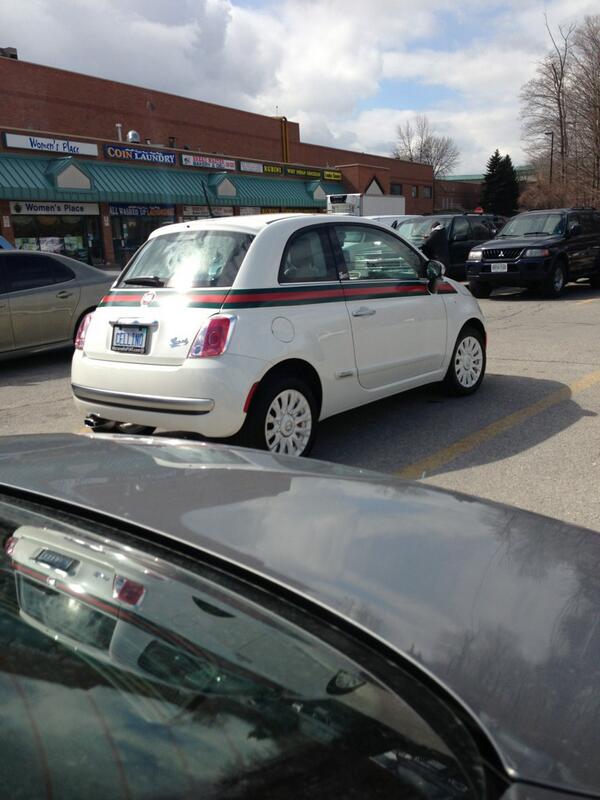 shaxophone's tweet photo. @SirLapalot has the name brand helmet but this guy has the name brand car. Only in Scarboro. http://t.co/KudqjDxOPH