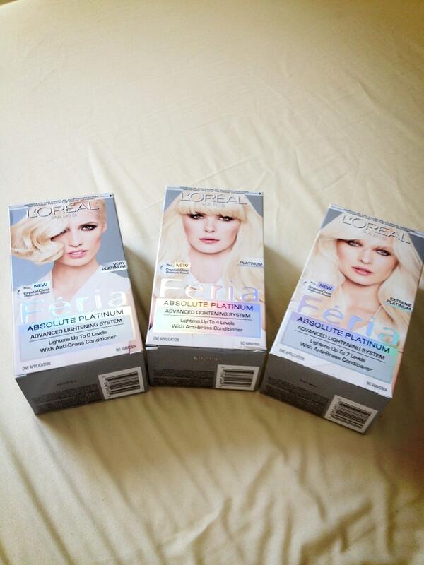 Joslyn_James's tweet photo. @LorealParisUS #Feria these three are my favorite #AbsolutePlatinum http://t.co/XJXPg8zqlx