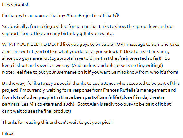 MoMo_Baggins15's tweet image. “@CanadaLuvsSamB: ATTENTION SPROUTS! Here's what my #SamProject Xx http://t.co/qKdVP7JfIo” @bryn_ellyn !!!!!!!