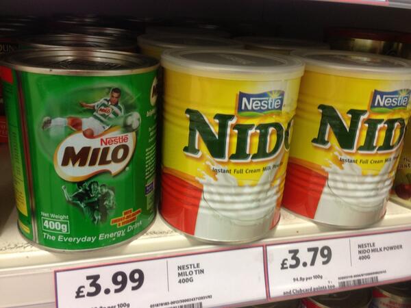 Chris Goswami (@chris_goswami) on Twitter photo Milo+Nido=Kilimanjaro fuel. Found in Tesco today, a complete rip off but memories remain <a href="/ActionChallenge/">Action Challenge</a> #Kili #CGPT Milo+Nido=Kilimanjaro fuel. Found in Tesco today, a complete rip off but memories remain <a href="/ActionChallenge/">Action Challenge</a> #Kili #CGPT