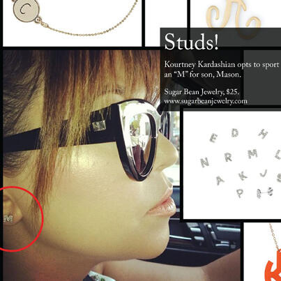SugarBeanJewels's tweet photo. Get your Initial Studs today! http://t.co/uMJxFAkE1X