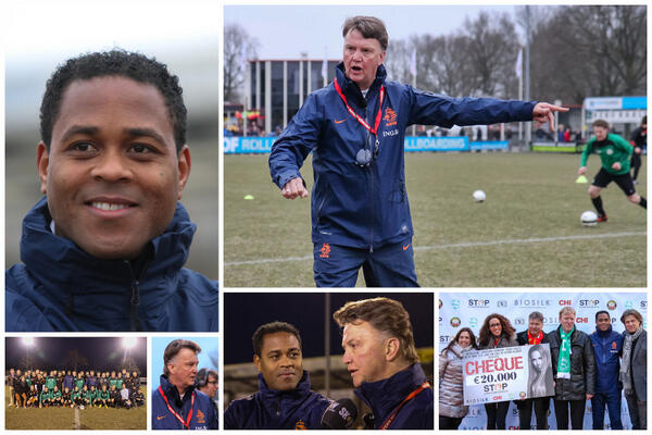 Leuk gisteren bij <a href="/RohdaRaalte/">ROHDA Raalte</a>, van Gaal en Kluivert gaven een clinic aan de selectie spelers van Rohda en Heino.