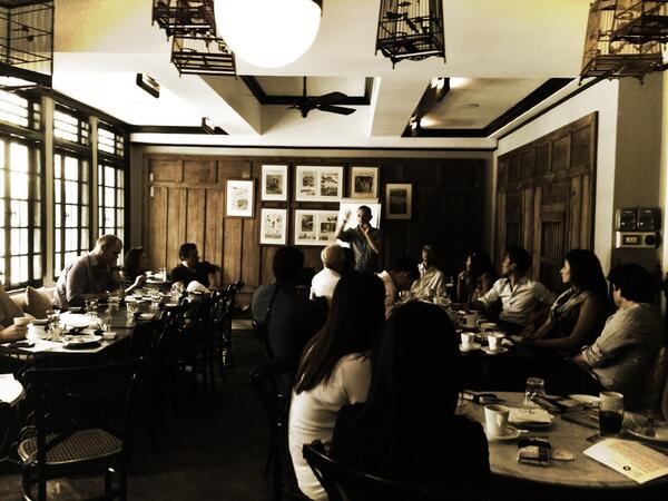 Great brunch at Cabochon hotel with Secret Retreats.