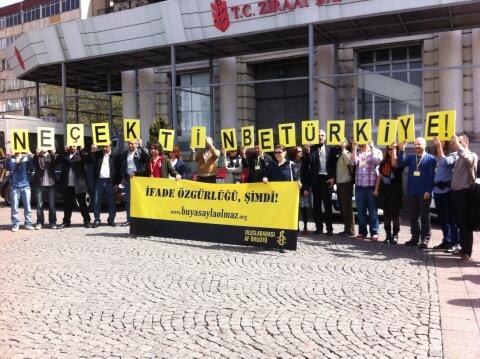 #neçektin be Türkiye! #ifadeozgurlugu #buyasaylaolmaz buyasaylaolmaz.org