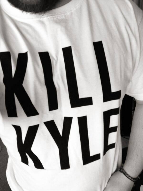 TribalGoat's tweet image. Today&apos;s shirt of choice @viewofficial #KillKyle