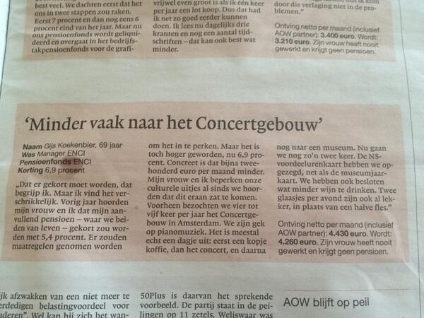 RoelandVliet's tweet image. "@mkampschreur: Huilie huilie in de krant omdat je pensioen van 4430 naar 4260 per maand gaat. NETTO. http://t.co/LuIYV1Xk5c" #walging