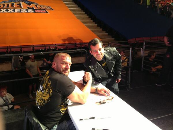 TripleH tweet picture