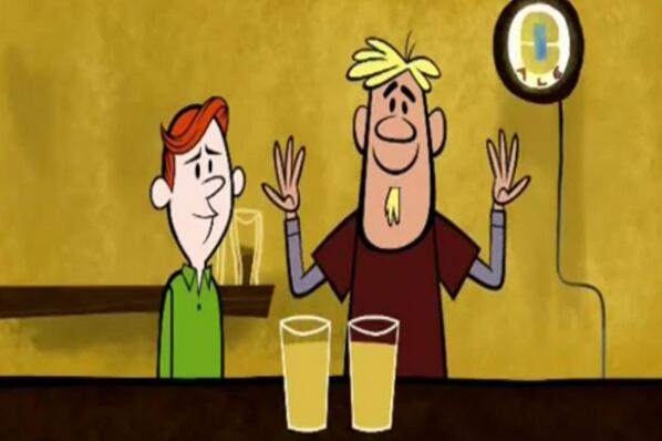 Karl's Diary: "Met up with my mate Laurie. He was in a pub...and he saw a man who's hands were on the wrong arms."