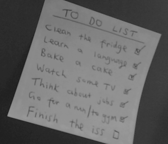 undertheraedar's tweet photo. #issupdate - I'm thinking of you, but have a big deadline of my own. Just make sure your to-do list isn't like this.. http://t.co/Ya7BGYYNCN